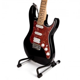 Glarry Foldable Guitar Electric Guitar Stand Floor Rack Holder Sliver