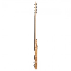 Glarry Fretless Electric Bass Guitar Full Size 4 String for experienced Bass Players Cord Wrench Tool Burlywood