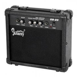 Glarry GJazz Bass with Electirc Bass Amplifier Power Wire Tools Burlywood