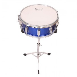 Glarry 14 x 5.5" Snare Drum Poplar Wood Drum Percussion Set With Snare Stent Drum Stand
