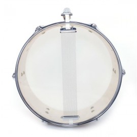 [US-W]14x5.5 Inch Professional Snare Drum Drumsticks Drum Key Strap Set Burlywood