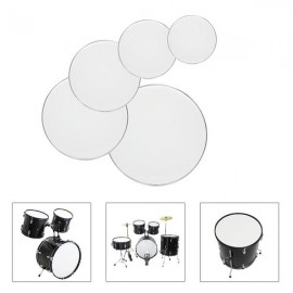 [US-W]Drum Heads (22", 16", 14", 13", 12") White