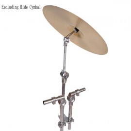 [US-W]Professional Pedal Control Style Double Tom Drum Stand Silver & Black