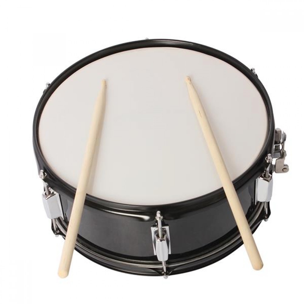 14 x 5.5 inches Professional Marching Snare Drum & Drum Stick 
